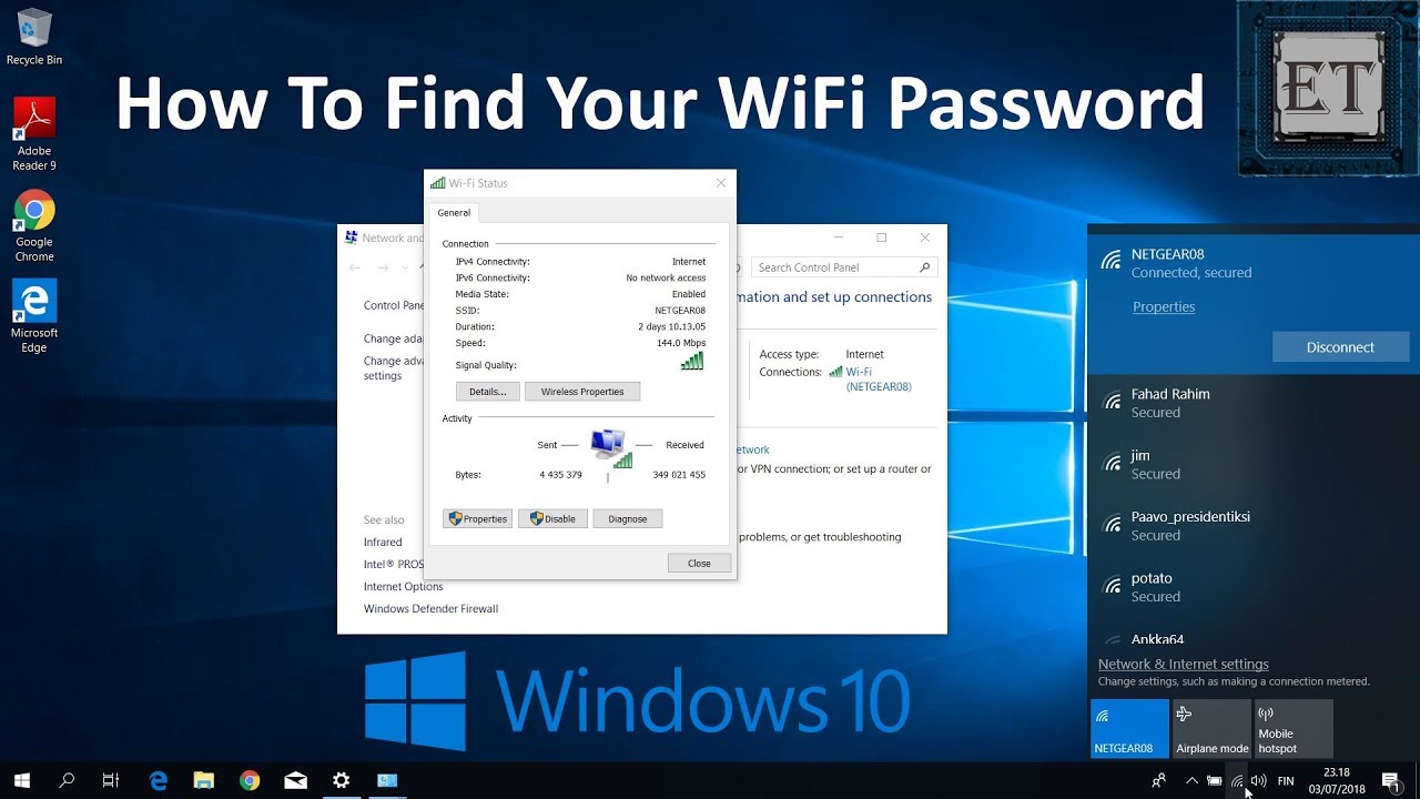 How to Find Your Wi-Fi Password on Windows